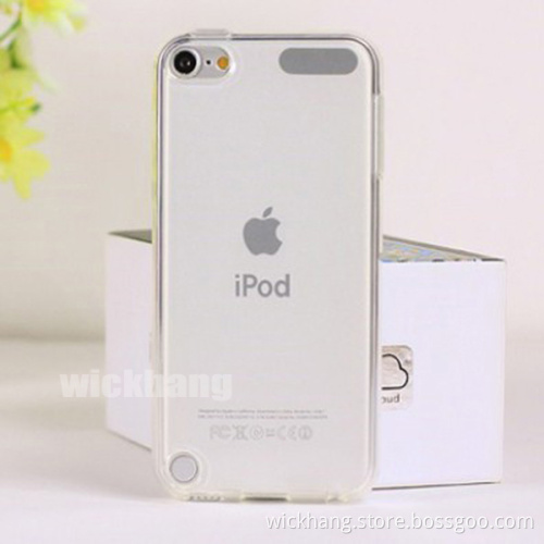 Crystal Clear TPU Jelly Gel Skin Cover for Apple iPod Touch 5